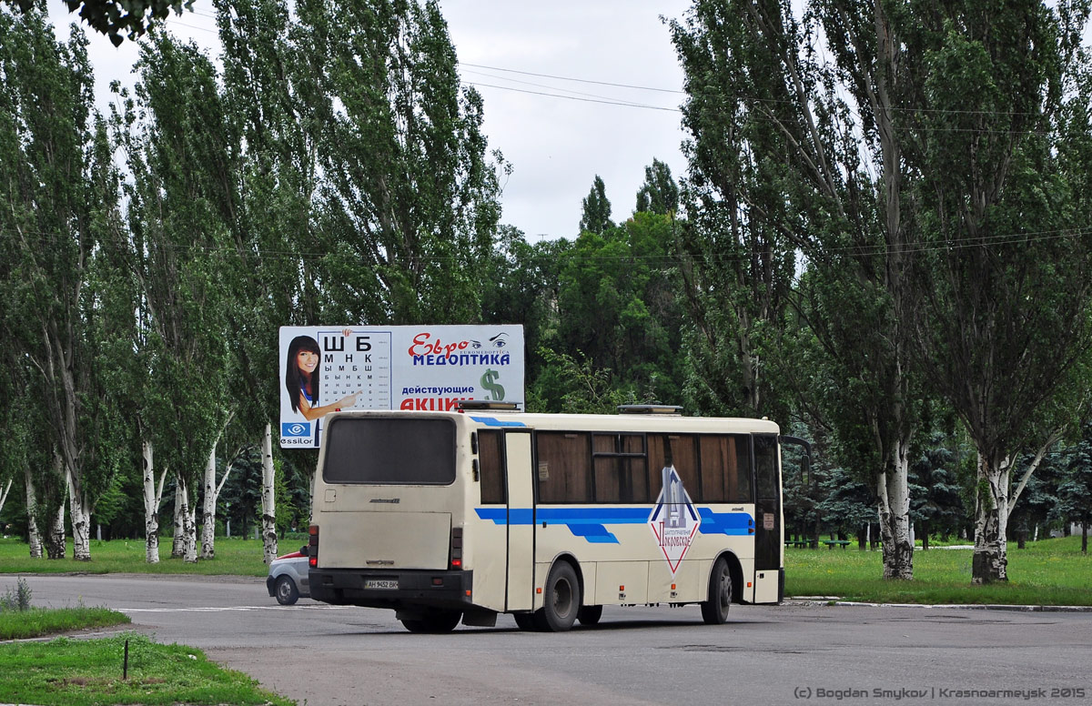 Донецкая область, ЛАЗ-4207FN "Лайнер-10" № AH 9452 BK