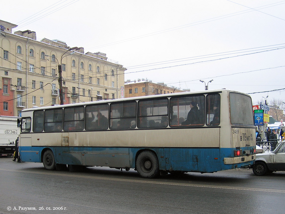 Санкт-Петербург, Ikarus 263.10 № 3489