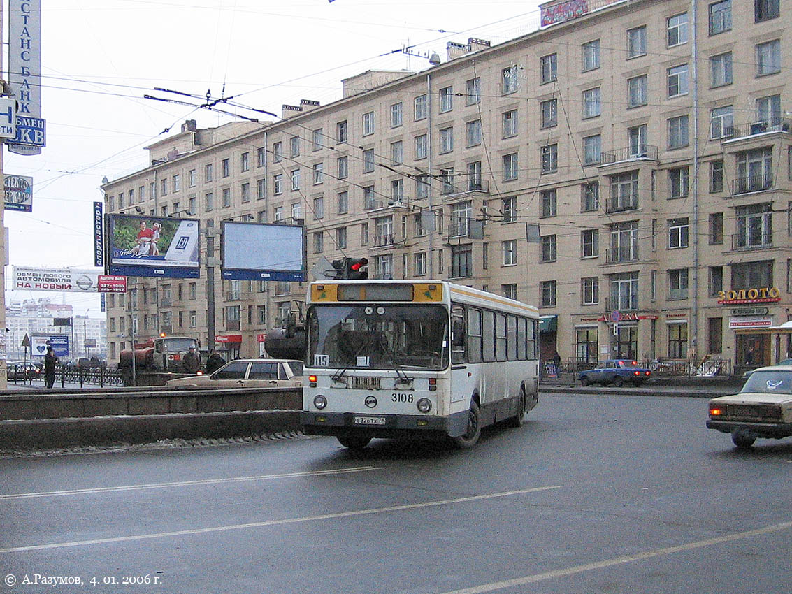 Санкт-Петербург, ЛиАЗ-5256.25 № 3108