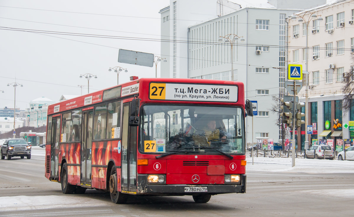 Свердловская область, Mercedes-Benz O405N № У 780 РО 96