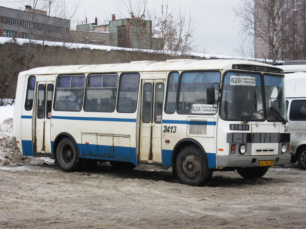 Вологодская область, ПАЗ-4234 № 2413