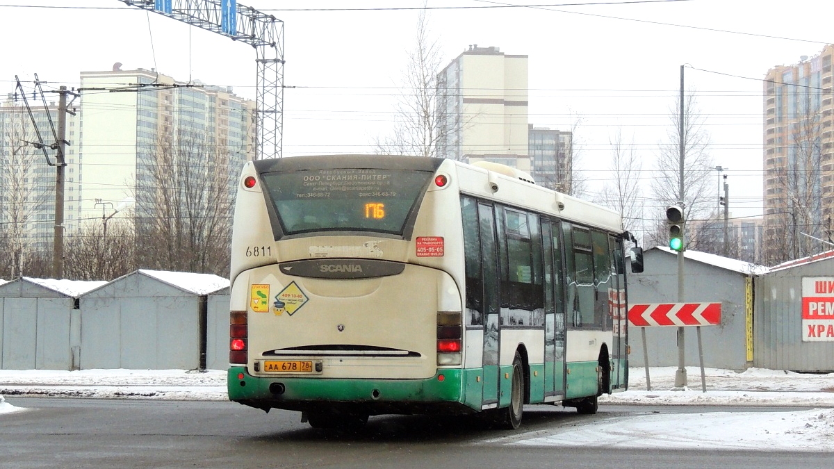 Санкт-Петербург, Scania OmniLink I (Скания-Питер) № 6811