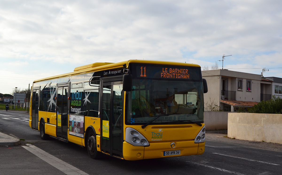 Франция, Irisbus Citelis 12M № 54