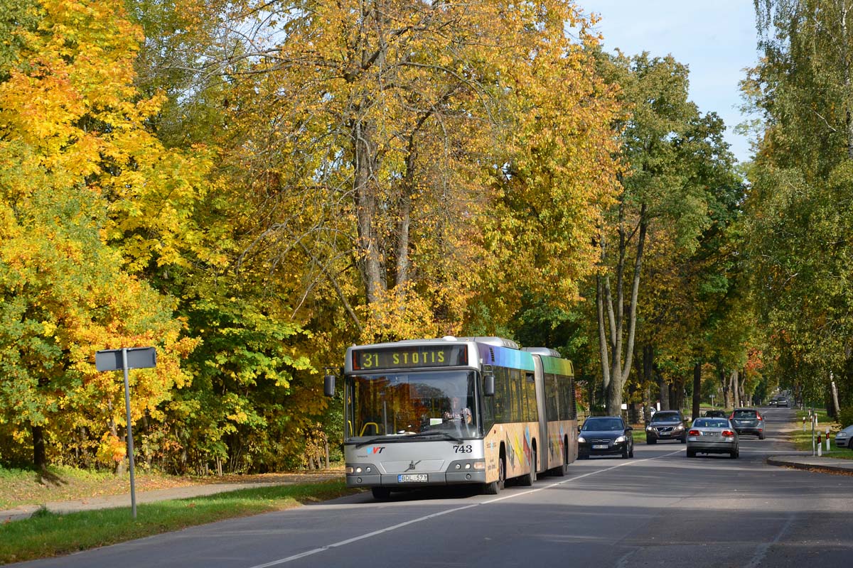 Литва, Volvo 7700A № 743