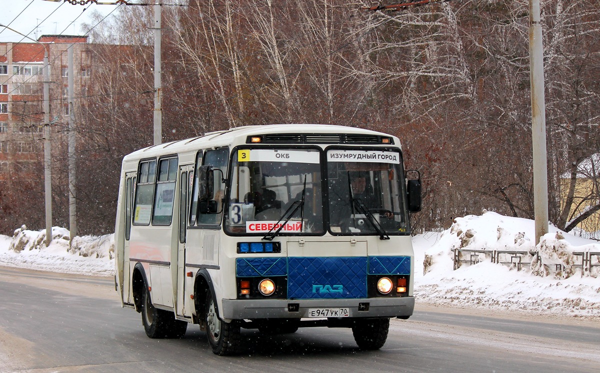 Томская область, ПАЗ-32054 № Е 947 УК 70