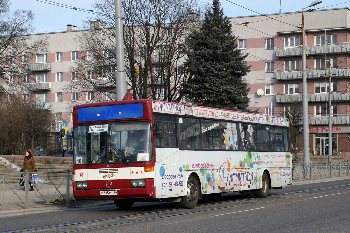 Калининградская область, Mercedes-Benz O405 № Р 315 РР 39