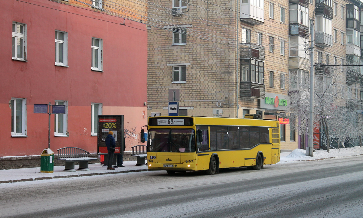 Красноярский край, МАЗ-103.476 № В 015 НК 124