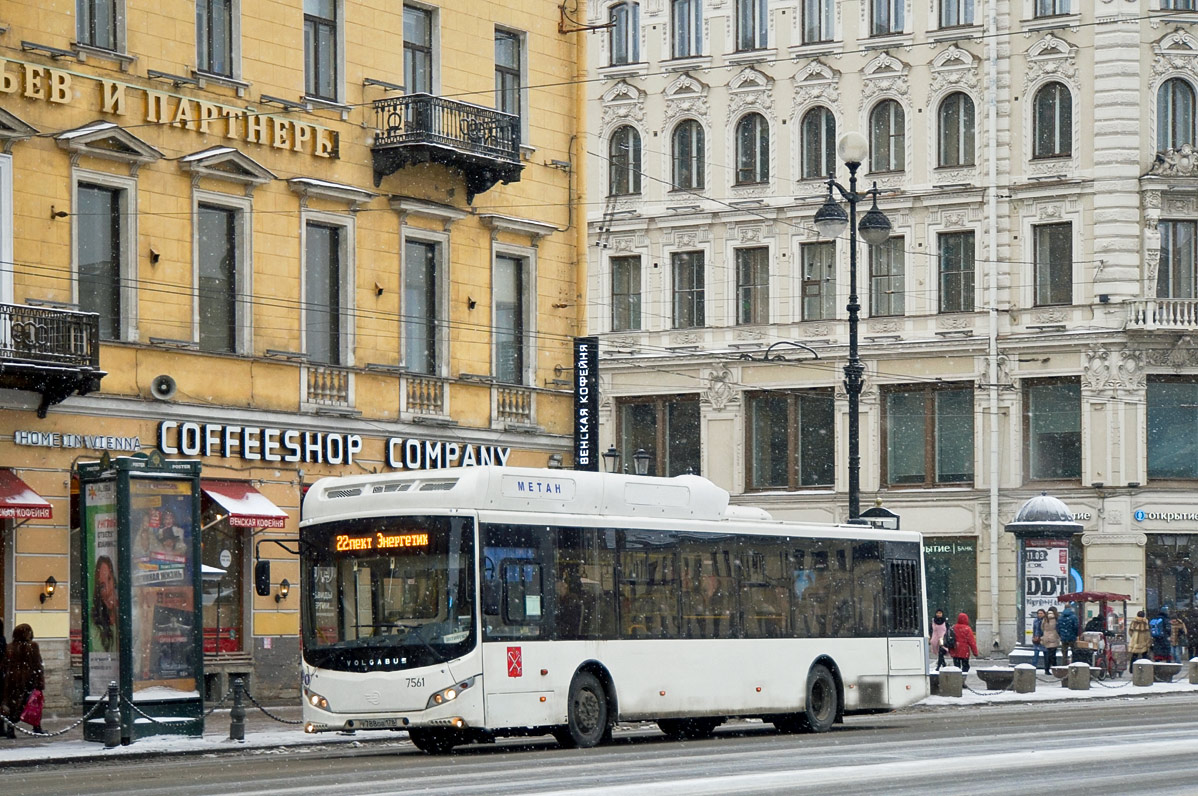 Санкт-Петербург, Volgabus-5270.G2 (CNG) № 7561