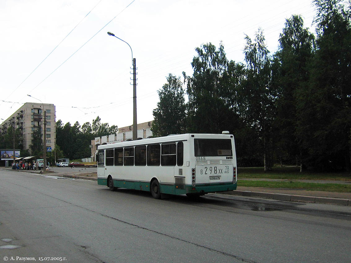 Санкт-Петербург, ЛиАЗ-5256.25 № 0868