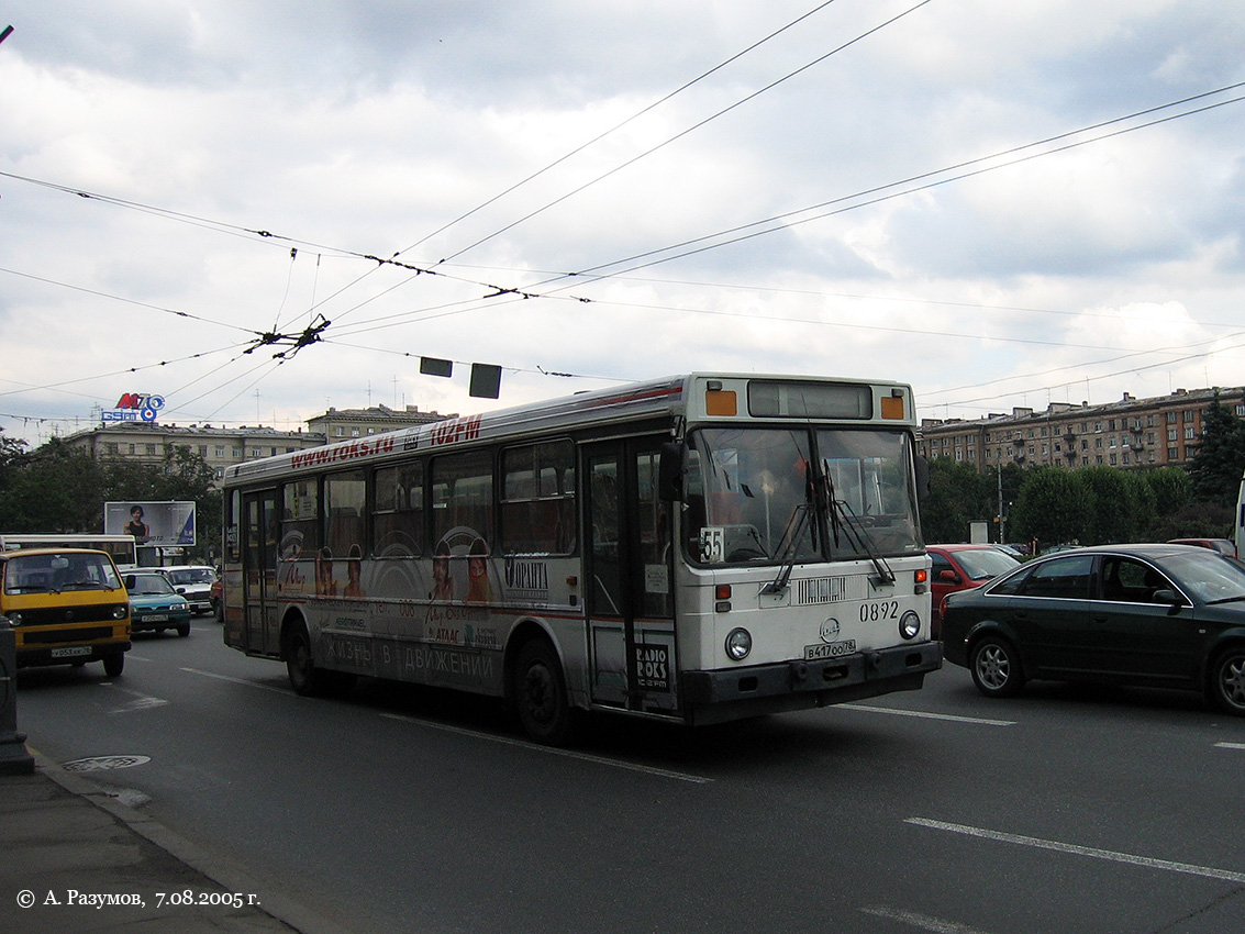 Санкт-Петербург, ЛиАЗ-5256.00-11 № 0892