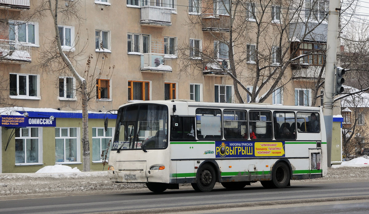 Omsk region, PAZ-4230-03 Nr. С 314 ВА 55