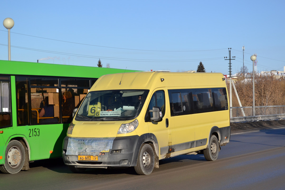 Tumen region, Nizhegorodets-2227SK (Peugeot Boxer) Nr. АО 602 72