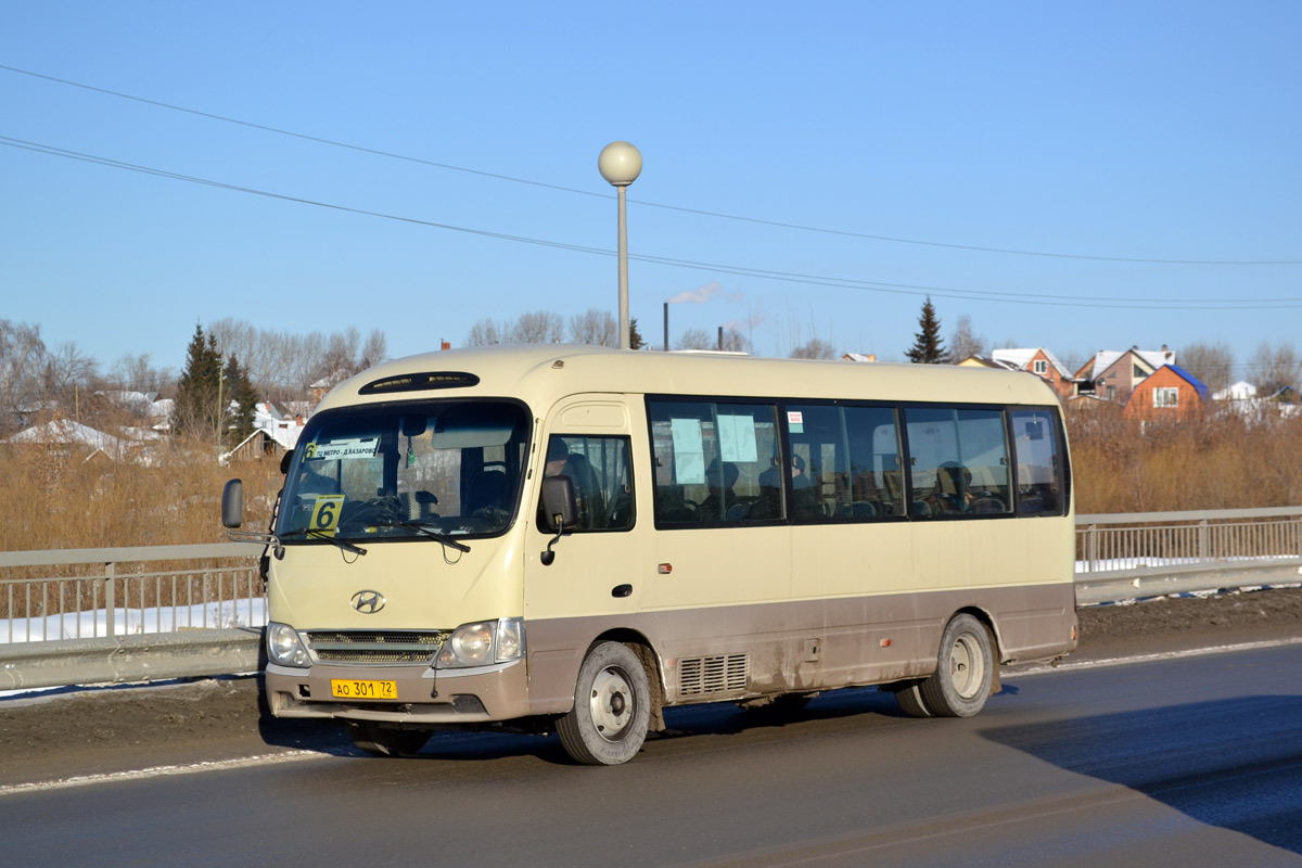 Тюменская область, Hyundai County Kuzbass № АО 301 72