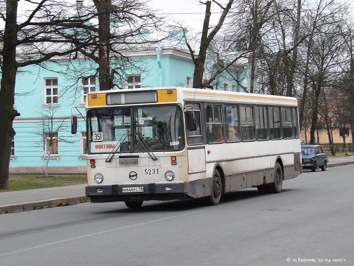 Санкт-Петербург, ЛиАЗ-5256.00 № 5231