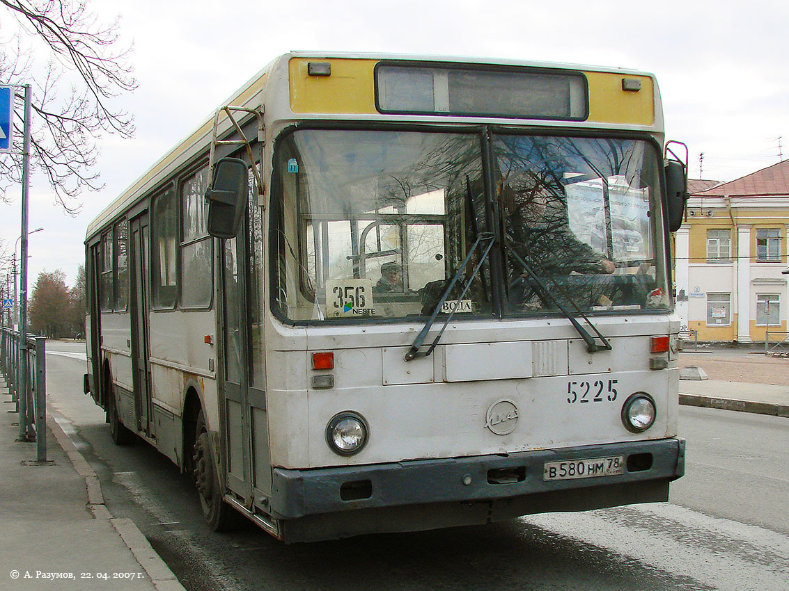 Санкт-Петербург, ЛиАЗ-5256.00 № 5225