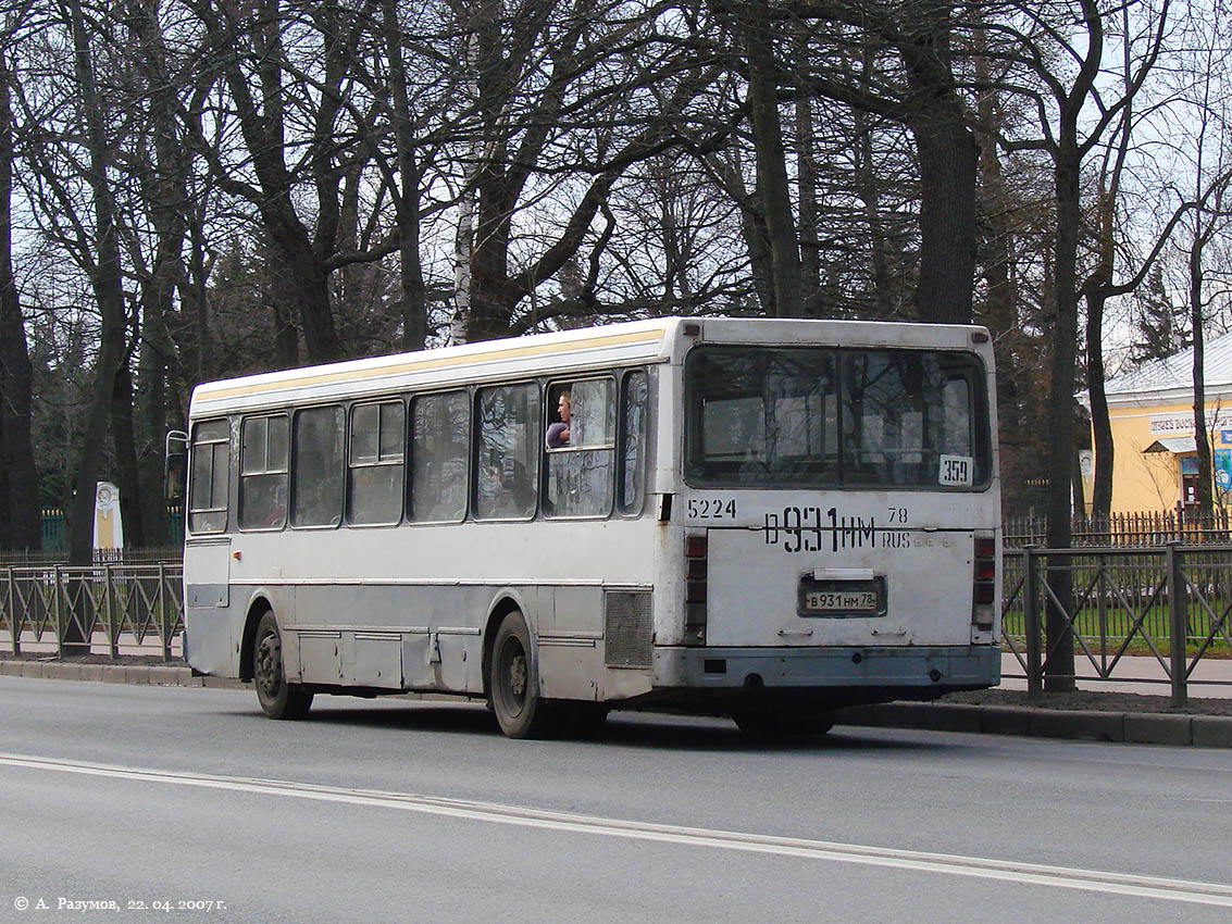 Санкт-Петербург, ЛиАЗ-5256.00 № 5224