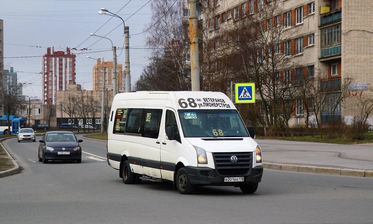 Санкт-Петербург, БТД-2219 (Volkswagen Crafter) № В 201 ВВ 178