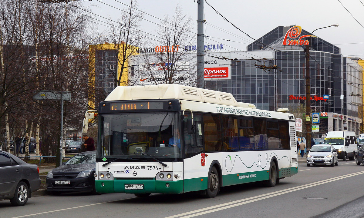 Санкт-Петербург, ЛиАЗ-5292.71 № 7576