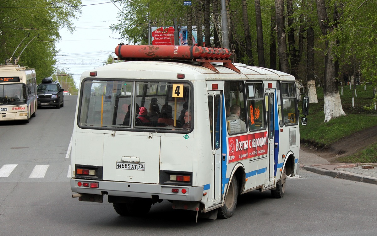 Томская область, ПАЗ-32054 № М 685 АТ 70