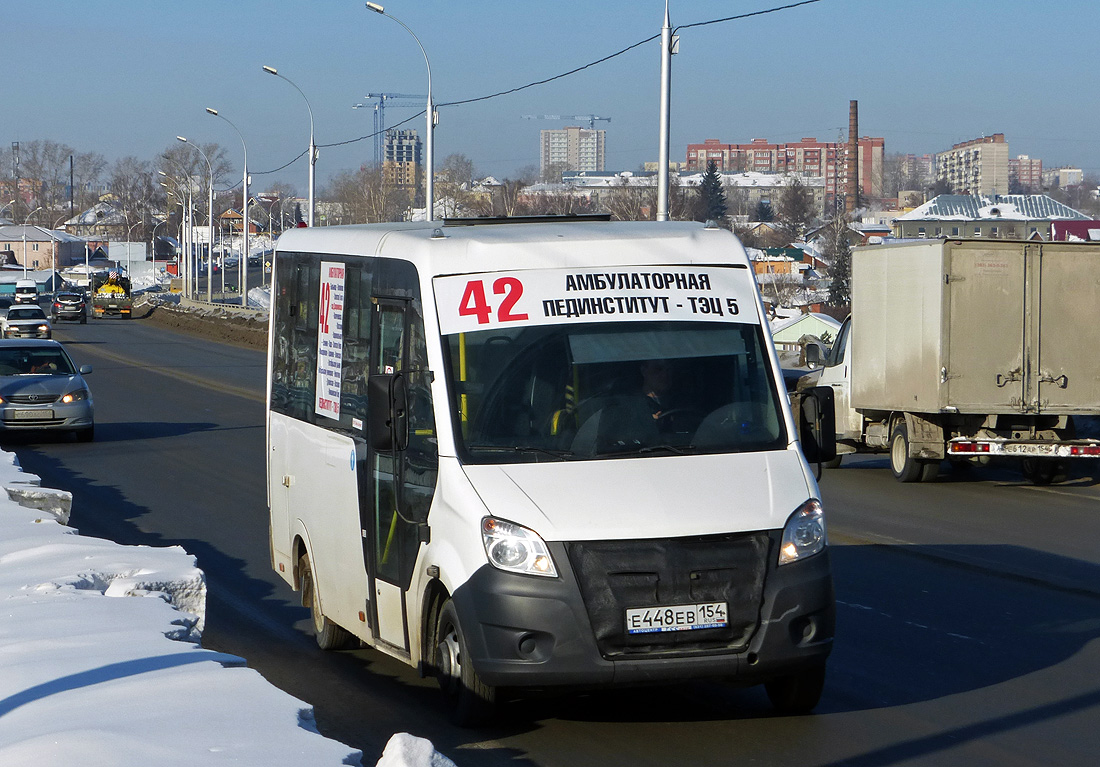 Новосибирская область, ГАЗ-A64R42 Next № Е 448 ЕВ 154