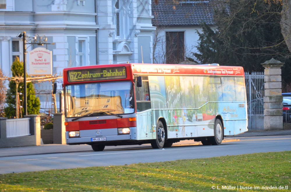 Нижняя Саксония, Mercedes-Benz O405N2 № 114