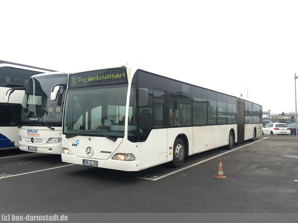 Гессен, Mercedes-Benz O530G Citaro G № ERB-CL 220