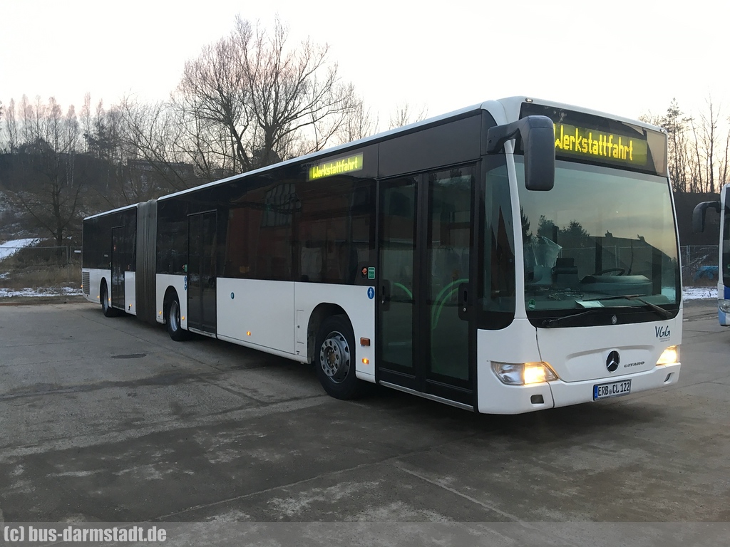 Гессен, Mercedes-Benz O530G Citaro facelift G № ERB-CL 122