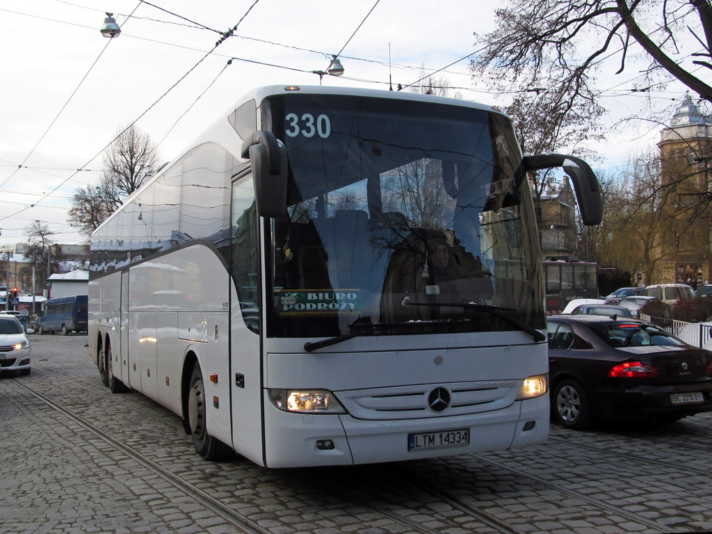 Польша, Mercedes-Benz Tourismo II L 17RHD № LTM 14334