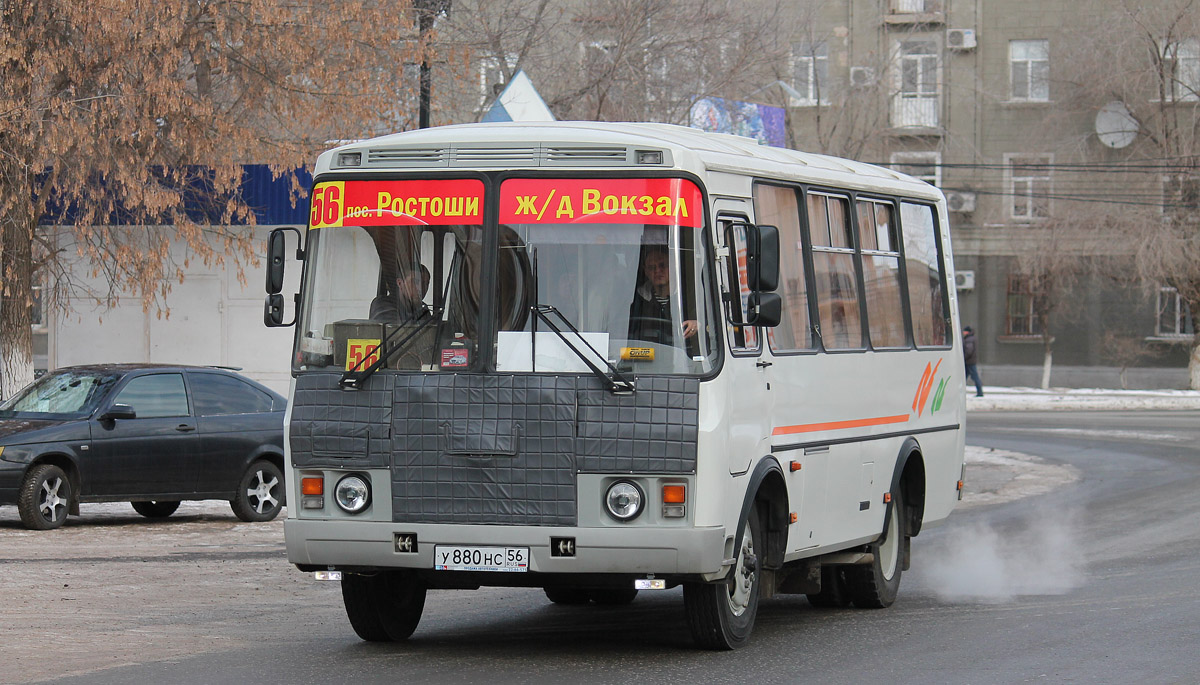 Оренбургская область, ПАЗ-32054 № У 880 НС 56