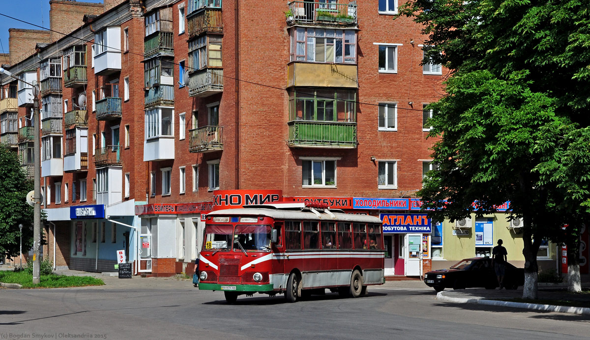 Kirovograd region, LiAZ-677G č. BA 0534 AB