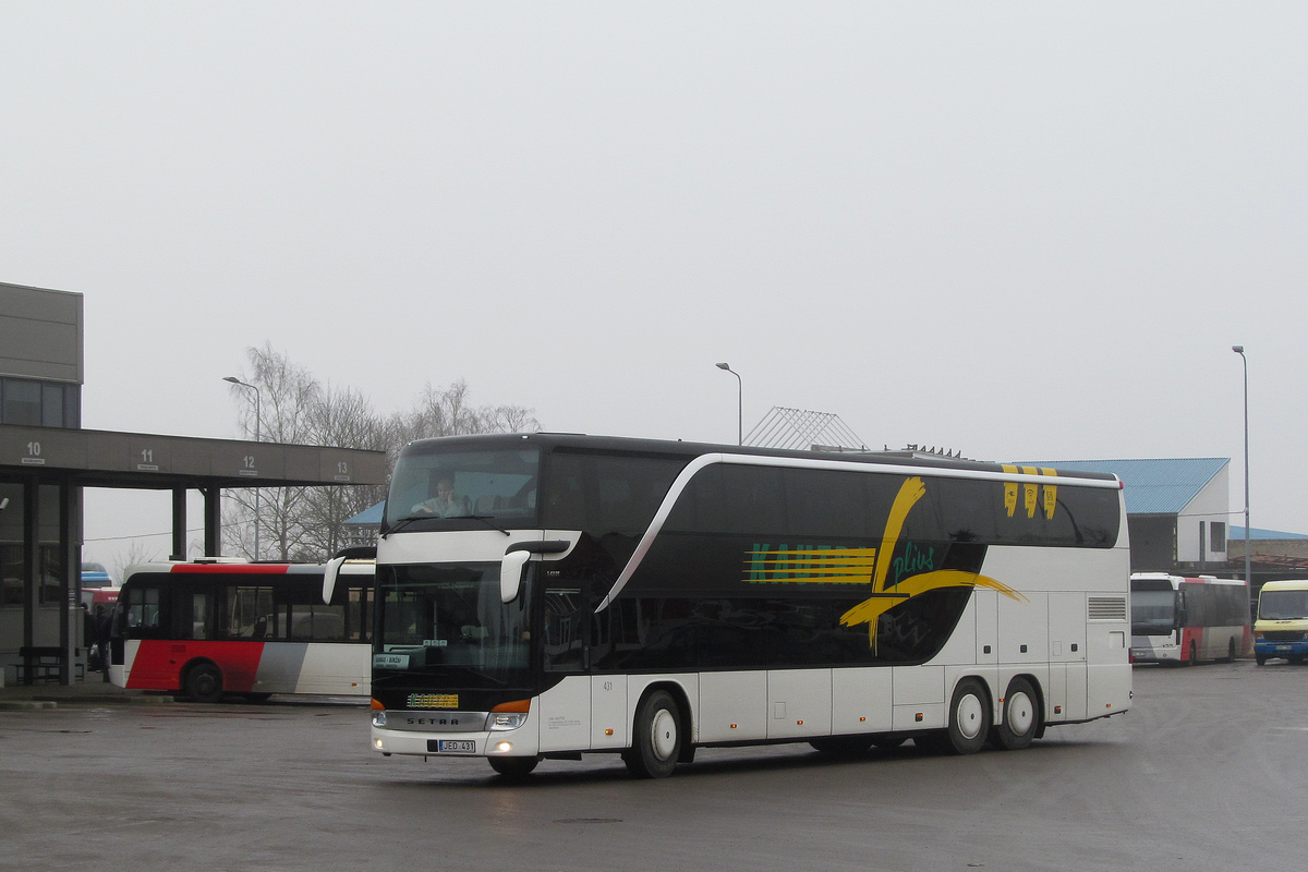 Литва, Setra S431DT № 431