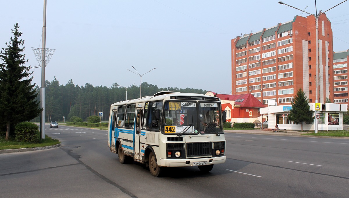 Томская область, ПАЗ-32054 № О 590 УЕ 70