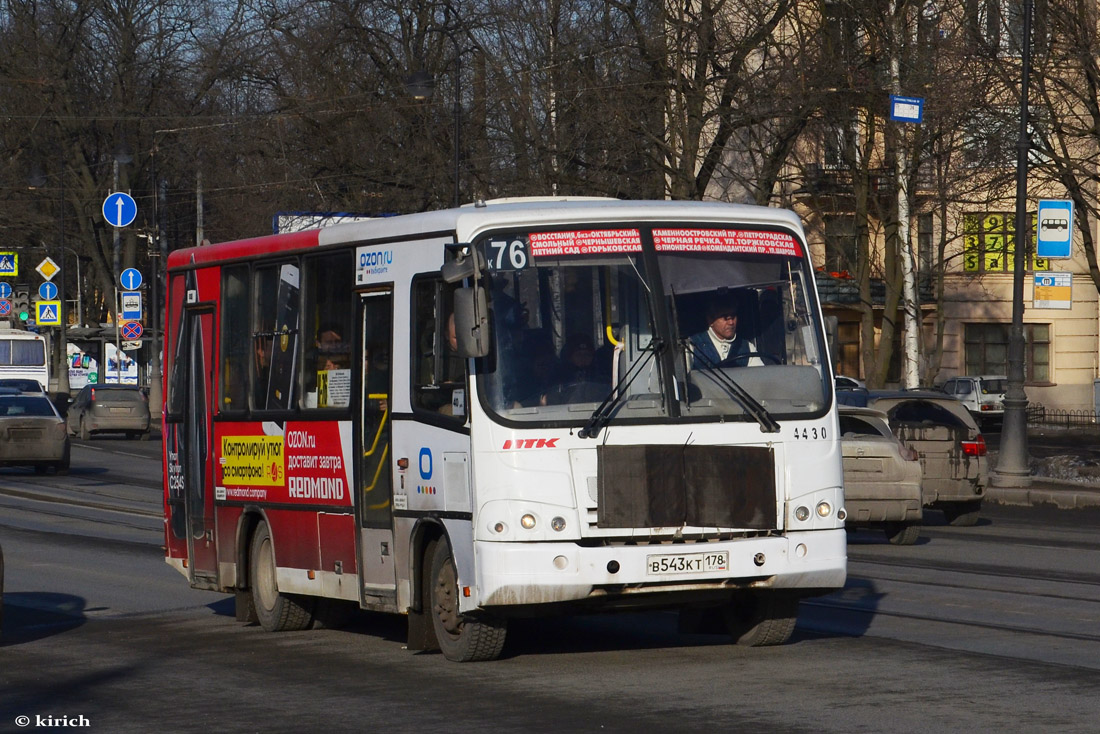 Санкт-Петербург, ПАЗ-320402-05 № n430