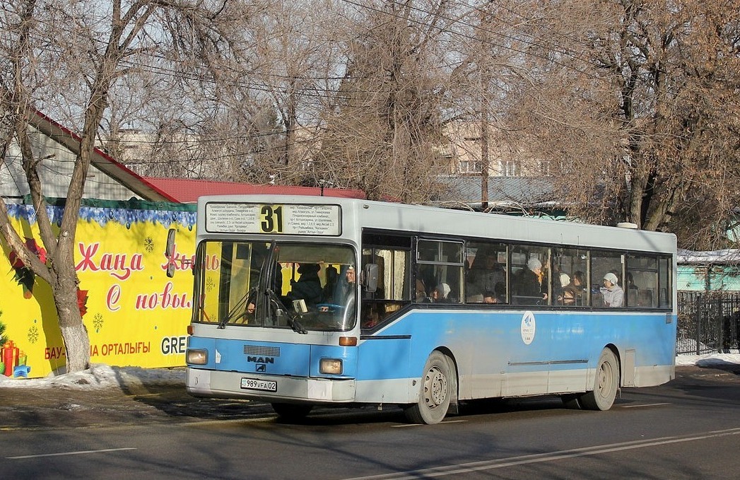 Алматы, MAN 791 SL202 № 989 VFA 02