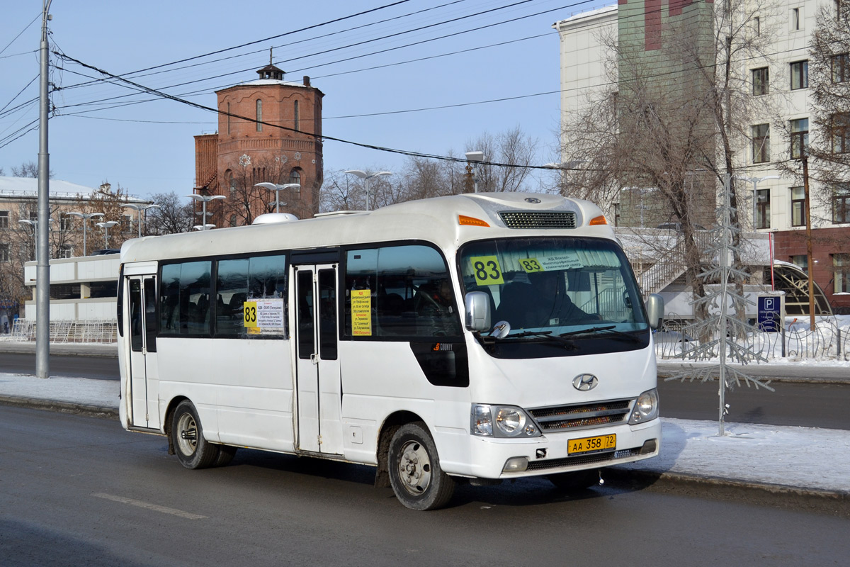 Тюменская область, Hyundai County № АА 358 72