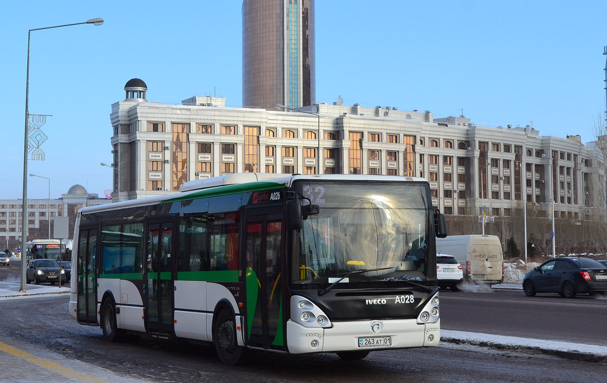 Астана, Irisbus Citelis 12M № A028