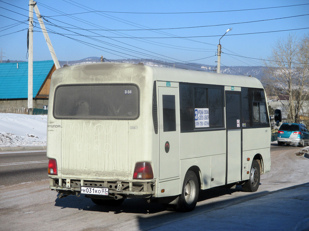 Бурятия, Hyundai County SWB C08 (РЗГА) № Н 031 КО 03