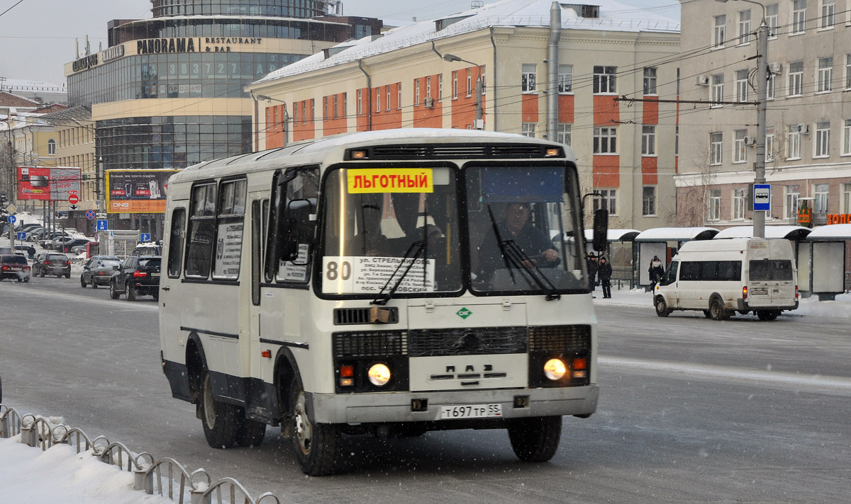 Омская область, ПАЗ-32053 № 2825