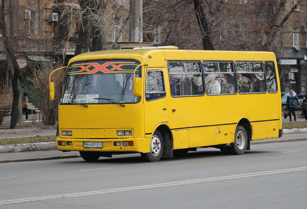 Одесская область, Богдан А091 № BH 6001 EI