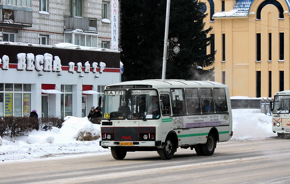 Томская область, ПАЗ-32054 № АА 447 70