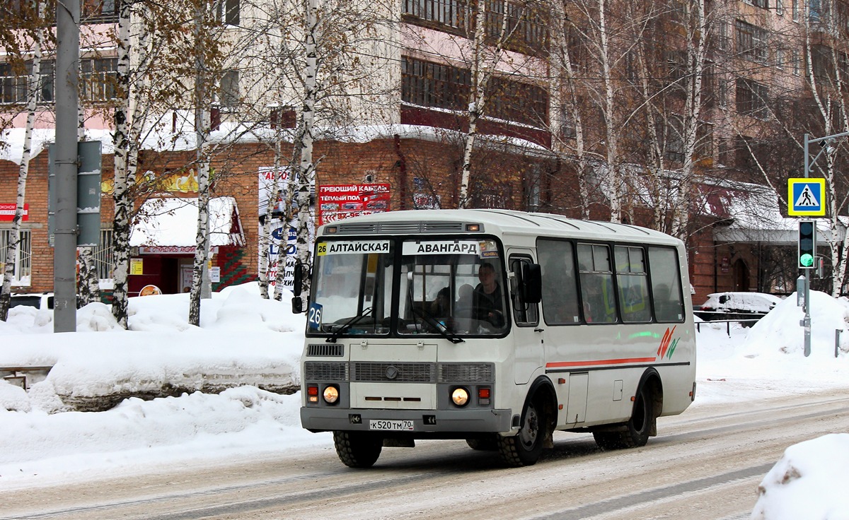 Томская область, ПАЗ-32054 № К 520 ТМ 70