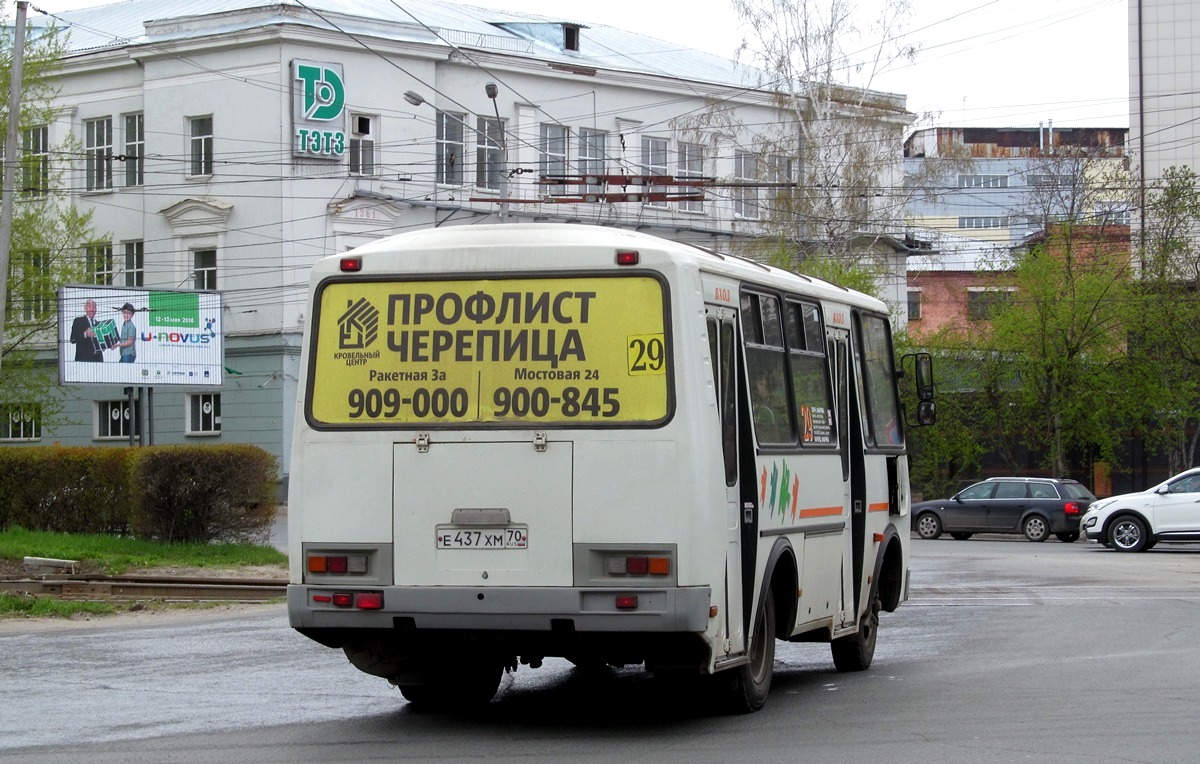 Томская область, ПАЗ-32054 № Е 437 ХМ 70