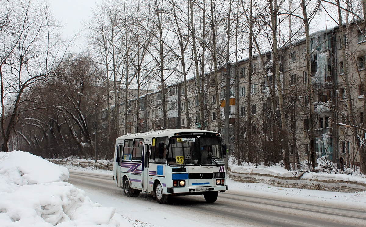 Томская область, ПАЗ-32054 № Е 026 НЕ 70