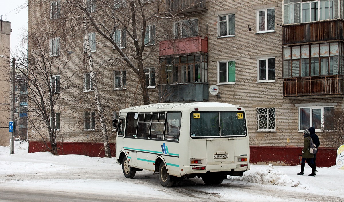 Томская область, ПАЗ-32054 № О 595 КХ 70