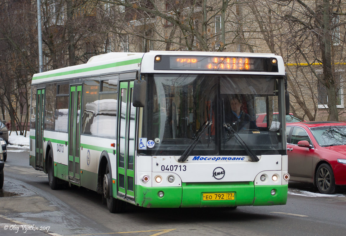 Москва, ЛиАЗ-5292.21 № 040713