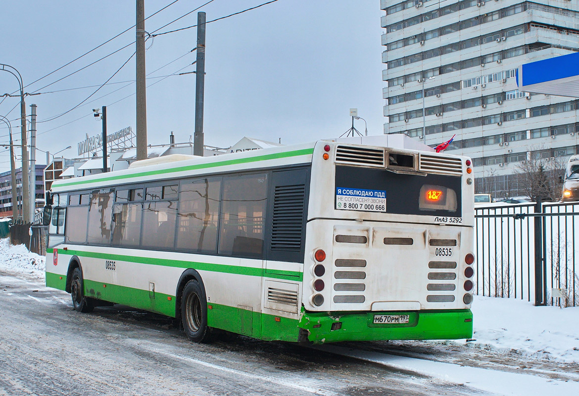 Москва, ЛиАЗ-5292.21 № 08535