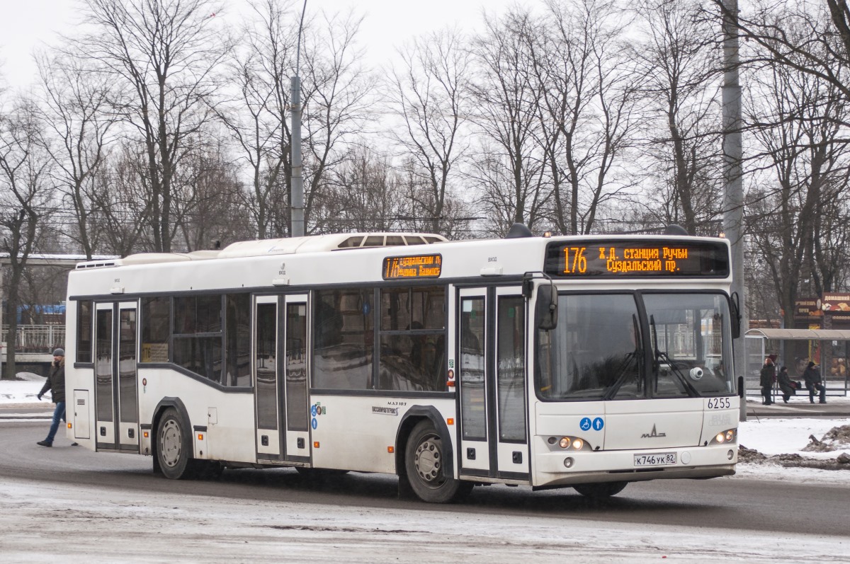 Санкт-Петербург, МАЗ-103.486 № 6255