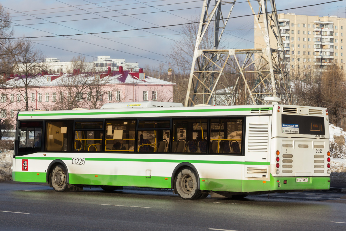 Москва, ЛиАЗ-5292.22 (2-2-2) № 01225