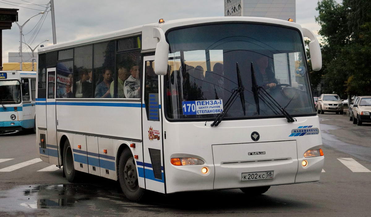 Пенза автовокзал фото автобусов Пензенская область, ПАЗ-4230-01 (1-1) № К 202 КС 58 - Фото - Автобусный транспор