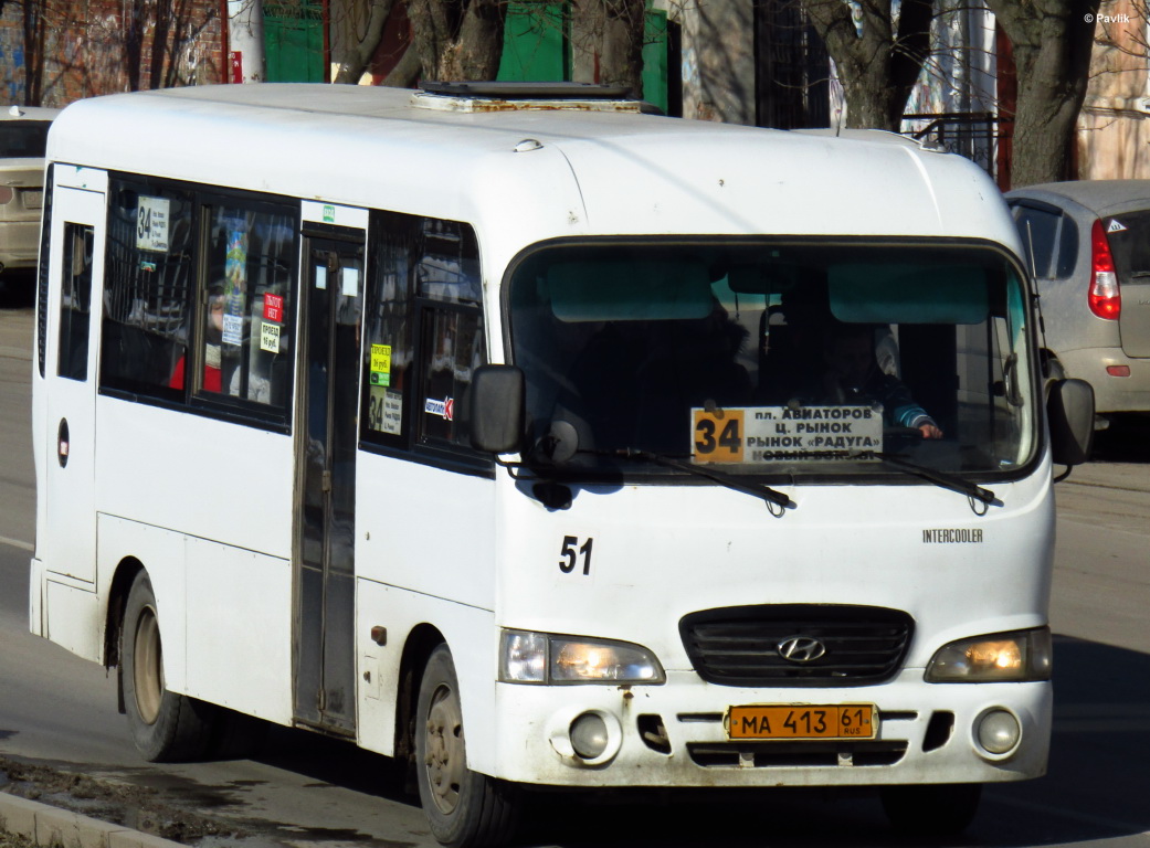 Ростовская область, Hyundai County LWB C09 (ТагАЗ) № 51